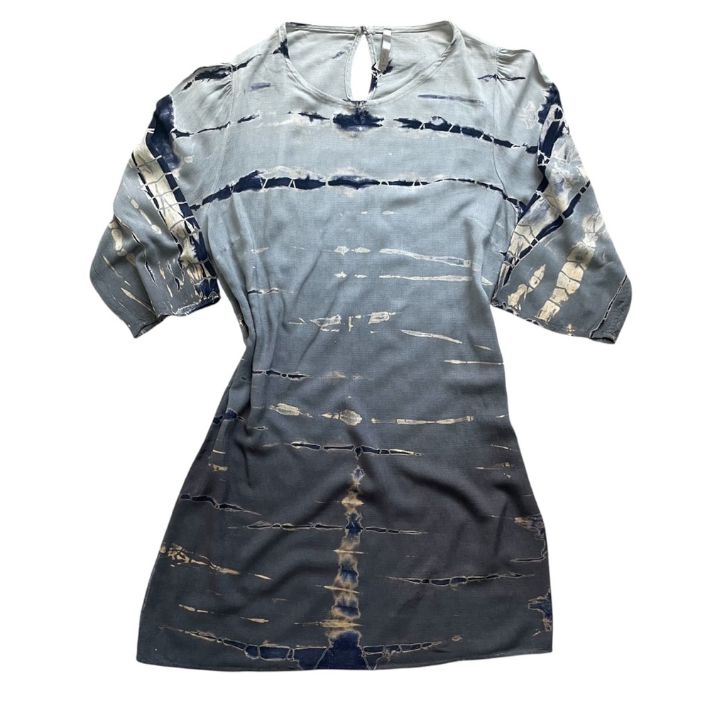 Mona b Tie Dye knee Length Boho Dress Size S - Picture 1 of 4